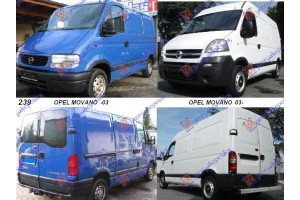OPEL MOVANO 98-09