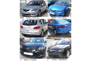 MAZDA 3 SDN-H/B (BK) 04-08