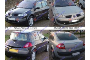 RENAULT MEGANE SDN-H/B-L/B 02-05