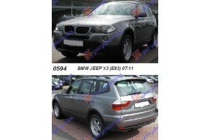BMW X3 (E83) 07-11