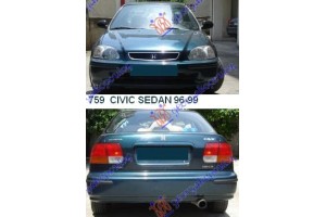 HONDA CIVIC SEDAN 96-99