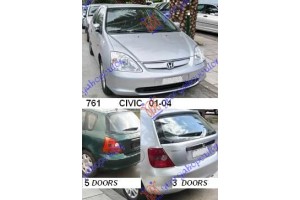 HONDA CIVIC H/B-L/B 01-04