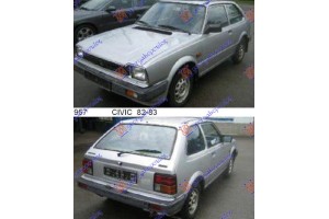 HONDA CIVIC SEDAN-H/B 82-83
