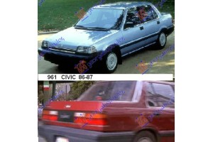 HONDA CIVIC SEDAN 86-87
