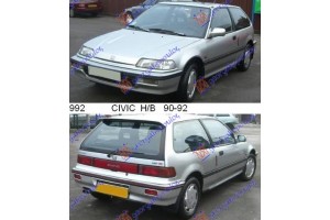 HONDA CIVIC H/B 90-92