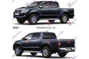 TOYOTA HI-LUX 2WD/4WD 12-15
