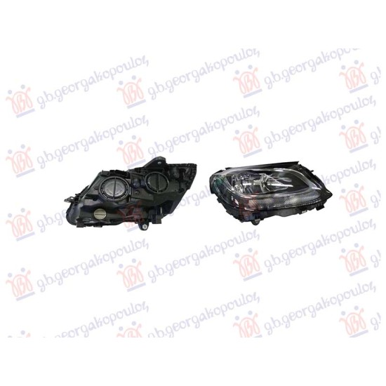 ΦΑΝΟΣ ΕΜΠΡΟΣ ΜΕ ΦΩΣ ΗΜΕΡΑΣ LED (H7/H7/PWY24W/LED) (E) (DEPO) - Δεξιά
