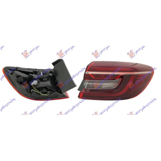 ΦΑΝΟΣ ΠΙΣΩ ΕΞΩ LED (MIDDLE VERSION) (LED ΣΕ ΣΧΗΜΑ C) (E) (DEPO) - Δεξιά