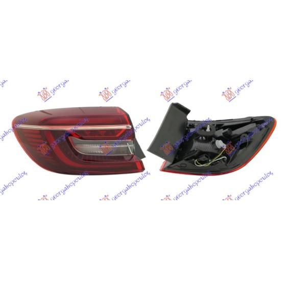 ΦΑΝΟΣ ΠΙΣΩ ΕΞΩ LED (MIDDLE VERSION) (LED ΣΕ ΣΧΗΜΑ C) (E) (DEPO) - Αριστερά