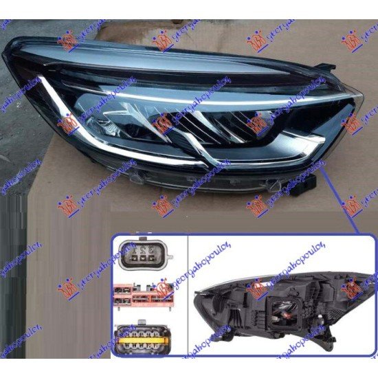 ΦΑΝΟΣ ΕΜΠΡΟΣ FULL LED (HELLA) - Δεξιά