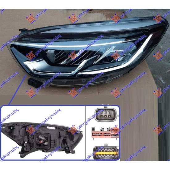 ΦΑΝΟΣ ΕΜΠΡΟΣ FULL LED (HELLA) - Αριστερά