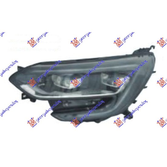 ΦΑΝΟΣ ΕΜΠΡΟΣ FULL LED ΜΑΥΡΟ (E) (TYC) - Αριστερά