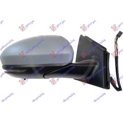 ΚΑΘΡΕΦΤΗΣ ΗΛΕΚΤΡΙΚΟΣ ΘΕΡΜΑΙΝΟΜΕΝΟΣ ΗΛΕΚΤΡΙΚΑ ΑΝΑΚΛΙΝΟΜΕΝΟΣ ΒΑΦΟΜΕΝΟΣ (ΜΕ ΦΛΑΣ & ΑΙΣΘΗΤΗΡΑ) (CONVEX GLASS) - Δεξιά