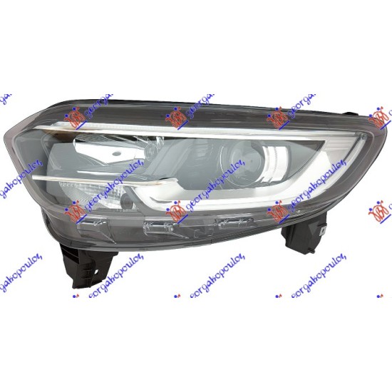 ΦΑΝΟΣ ΕΜΠΡΟΣ ΗΛΕΚΤΡΙΚΟΣ (Η7/H7) ΜΕ ΦΩΣ ΗΜΕΡΑΣ LED (DEPO) - Αριστερά