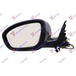 ΚΑΘΡΕΦΤΗΣ ΗΛΕΚΤΡΙΚΟΣ ΘΕΡΜΑΙΝΟΜΕΝΟΣ ΗΛΕΚΤΡΙΚΑ ΑΝΑΚΛΙΝΟΜΕΝΟΣ ΒΑΦΟΜΕΝΟΣ (ΜΕ ΦΛΑΣ & ΦΩΣ ΑΣΦΑΛΕΙΑΣ & BLIS) (13 PIN) (ASHERICAL GLASS) - Αριστερά