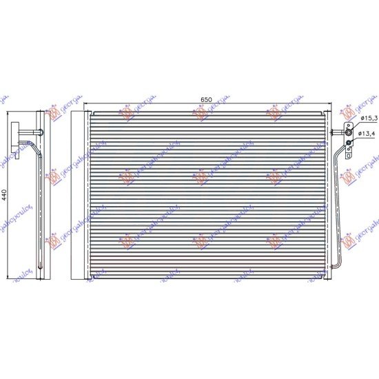 ΨΥΓΕΙΟ A/C 4.4i ΒΕΝΖΙΝΗ 3.0 TD ΠΕΤΡΕΛΑΙΟ (650x440x16)