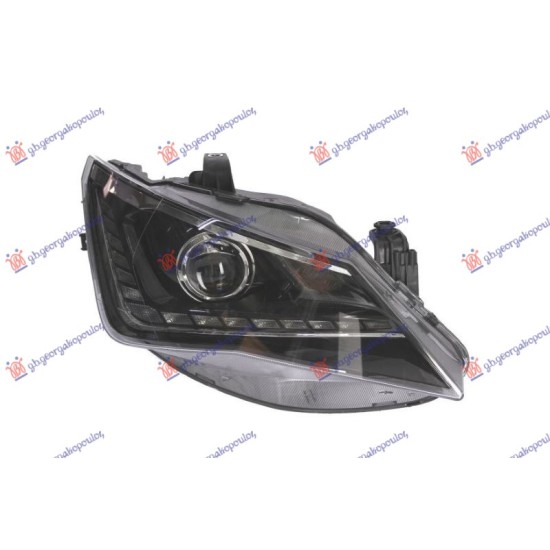 ΦΑΝΟΣ ΕΜΠΡΟΣ Bi-XENON ΕΞΥΠΝΟ ΜΕ ΦΩΣ ΗΜΕΡΑΣ LED (D1S/W5W) (VALEO) - Δεξιά