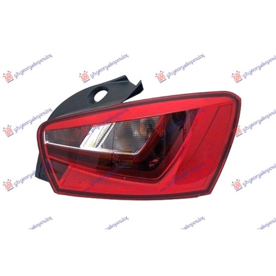 ΦΑΝΟΣ ΠΙΣΩ 5Π ΜΑΥΡΗ ΒΑΣΗ LED (MARELLI) - Δεξιά