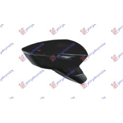 ΚΑΘΡΕΦΤΗΣ ΗΛΕΚΤΡΙΚΟΣ ΘΕΡΜΑΙΝΟΜΕΝΟΣ ΗΛΕΚΤΡΙΚΑ ΑΝΑΚΛΙΝΟΜΕΝΟΣ ΜΑΥΡΟΣ (ΜΕ ΦΛΑΣ) (8+2 PIN) (CONVEX GLASS) - Δεξιά