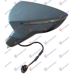 ΚΑΘΡΕΦΤΗΣ ΗΛΕΚΤΡΙΚΟΣ ΘΕΡΜΑΙΝΟΜΕΝΟΣ ΒΑΦΟΜΕΝΟΣ (ΜΕ ΦΛΑΣ) 6 PIN (CONVEX GLASS) - Αριστερά