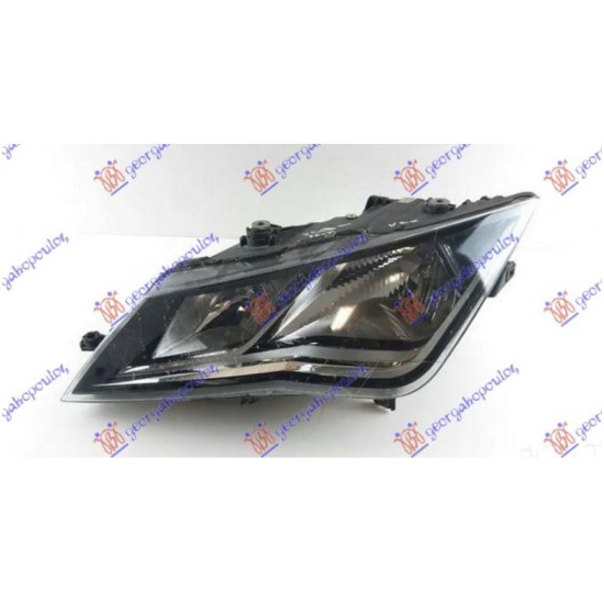 ΦΑΝΟΣ ΕΜΠΡΟΣ ΗΛΕΚΤΡΙΚΟΣ (H7/H7) ΜΕ ΦΩΣ ΗΜΕΡΑΣ LED (ΜΕ ΜΟΤΕΡ) (Ε) (DEPO) - Αριστερά