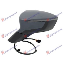 ΚΑΘΡΕΦΤΗΣ ΗΛΕΚΤΡΙΚΟΣ ΘΕΡΜΑΙΝΟΜΕΝΟΣ ΗΛΕΚΤΡΙΚΑ ΑΝΑΚΛΙΝΟΜΕΝΟΣ ΒΑΦΟΜΕΝΟΣ (ΜΕ ΦΛΑΣ) (8PIN) (CONVEX GLASS) - Αριστερά