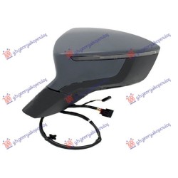 ΚΑΘΡΕΦΤΗΣ ΗΛΕΚΤΡΙΚΟΣ ΘΕΡΜΑΙΝΟΜΕΝΟΣ ΗΛΕΚΤΡΙΚΗ ΑΝΑΚΛΙΣΗ ΒΑΦΟΜΕΝΟΣ (ΜΕ ΦΛΑΣ & BLIS) (8+2 PIN) (CONVEX GLASS) - Αριστερά