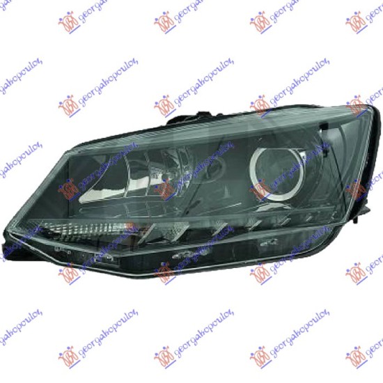 ΦΑΝΟΣ ΕΜΠΡΟΣ ΗΛΕΚΤΡΙΚΟΣ (H7/H7) ΜΕ ΦΩΣ ΗΜΕΡΑΣ LED (E) (TYC) - Αριστερά