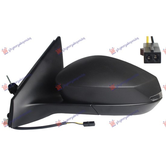 ΚΑΘΡΕΦΤΗΣ ΜΗΧΑΝΙΚΟΣ (ΜΕ ΦΛΑΣ LED) (Α ΠΟΙΟΤΗΤΑ) (CONVEX GLASS) - Αριστερά