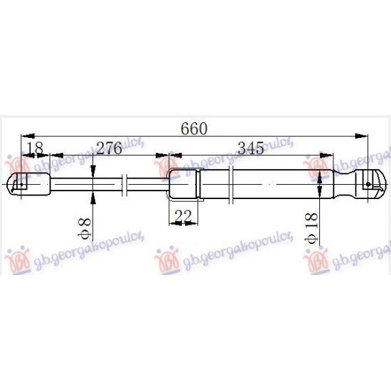 ΑΜΟΡΤΙΣΕΡ ΜΠΑΓΚΑΖ S.W. (661L-540N)