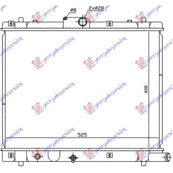 ΨΥΓΕΙΟ 1.3 DDiS (400x544x27) ΜΗΧΑΝΙΚΟ (ΟΥΓΓΑΡΙΑΣ) (KOYO)