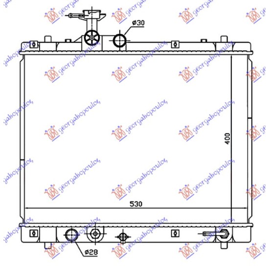 ΨΥΓΕΙΟ 1.2 ΒΕΝΖΙΝΗ - 1.3 DDiS ΠΕΤΡΕΛΑΙΟ ΑΥΤΟΜΑΤΟ (400x530x16) (ΟΥΓΓΑΡΙΑΣ)