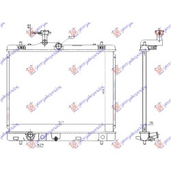 ΨΥΓΕΙΟ 1.2-1.4-1.6 ΒΕΝΖΙΝΗ (400x540x16) ΜΗΧΑΝΙΚΟ (ΙΑΠΩΝΙΑΣ)