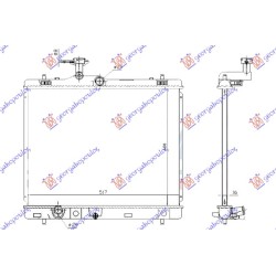 ΨΥΓΕΙΟ 1.2-1.4-1.6 ΒΕΝΖΙΝΗ (400x540x16) ΜΗΧΑΝΙΚΟ (ΙΑΠΩΝΙΑΣ) (KOYO)