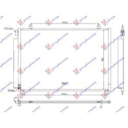 ΨΥΓΕΙΟ A/C 1.0-1.2 I 16v - HYBRID ΒΕΝΖΙΝΗ (565x385x12)