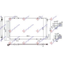 ΨΥΓΕΙΟ A/C 1.6 16v ΒΕΝΖΙΝΗ (688x394x12) ΨΥΓΕΙΟ A/C 1.6 16v ΒΕΝΖΙΝΗ (688x394x12)
