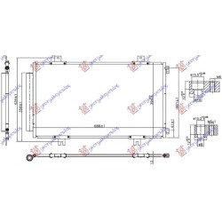 ΨΥΓΕΙΟ A/C 1.6 16v ΒΕΝΖΙΝΗ (688x394x12) (KOYO) ΨΥΓΕΙΟ A/C 1.6 16v ΒΕΝΖΙΝΗ (688x394x12) (KOYO)