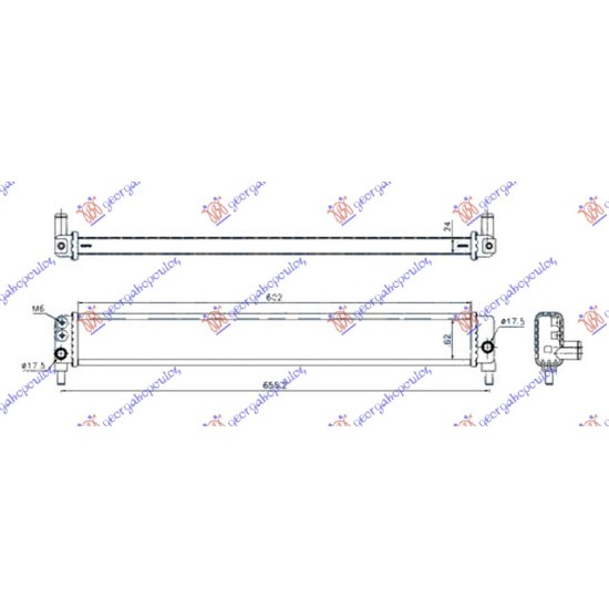 ΨΥΓΕΙΟ ΒΟΗΘΗΤΙΚΟ 1.8 HYBRID (600x62x24)