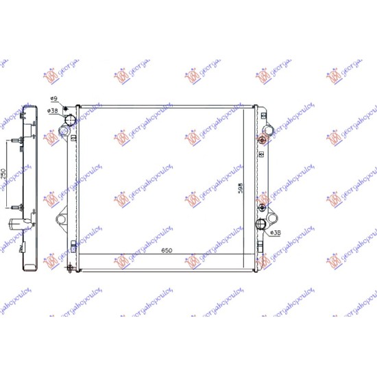 ΨΥΓΕΙΟ 3.0 ΒΕΝΖΙΝΗ +/- A/C AYTOMATO (650x598x36) ΚΛΕΙΣΤΟ ΚΥΚΛΩΜΑ
