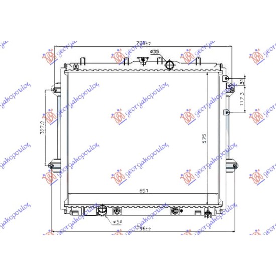 ΨΥΓΕΙΟ 4.0i V6 ΒΕΝΖΙΝΗ ΑΥΤΟΜΑΤΟ (570x650x26)