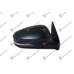 ΚΑΘΡΕΦΤΗΣ ΗΛΕΚΤΡΙΚΟΣ ΜΑΥΡΟΣ (ΜΕ ΦΛΑΣ) (CONVEX GLASS) - Δεξιά