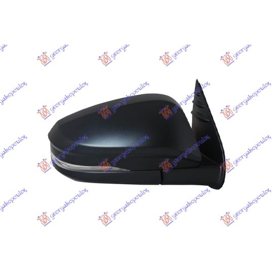 ΚΑΘΡΕΦΤΗΣ ΗΛΕΚΤΡΙΚΟΣ ΜΑΥΡΟΣ (ΜΕ ΦΛΑΣ) (CONVEX GLASS) - Δεξιά