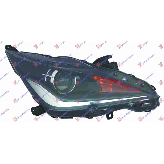 ΦΑΝΟΣ ΕΜΠΡΟΣ (H1R2) ΜΕ ΦΩΣ ΗΜΕΡΑΣ LED (Ε) (DEPO) - Δεξιά