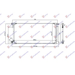 ΨΥΓΕΙΟ A/C 1.2i ΒΕΝΖΙΝΗ (697x342x12) ΨΥΓΕΙΟ A/C 1.2i ΒΕΝΖΙΝΗ (697x342x12)