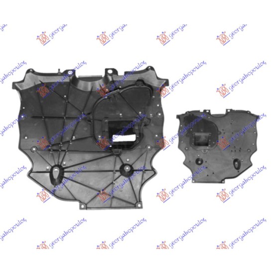 ΠΟΔΙΑ ΜΗΧΑΝΗΣ ΠΙΣΩ ΠΛΑΣΤΙΚΗ (2WD)