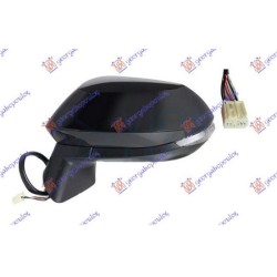 ΚΑΘΡΕΦΤΗΣ ΗΛΕΚΤΡΙΚΟΣ ΘΕΡΜΑΙΝΟΜΕΝΟΣ ΒΑΦΟΜΕΝΟΣ (ΜΕ ΦΛΑΣ) (CONVEX GLASS) - Αριστερά