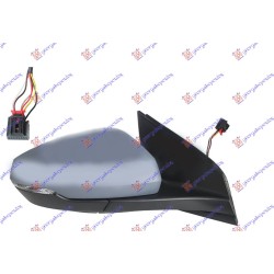 ΚΑΘΡΕΦΤΗΣ ΗΛΕΚΤΡΙΚΟΣ ΘΕΡΜΑΙΝΟΜΕΝΟΣ ΒΑΦΟΜΕΝΟΣ (ΜΕ ΦΛΑΣ) 6PIN (CONVEX GLASS) - Δεξιά