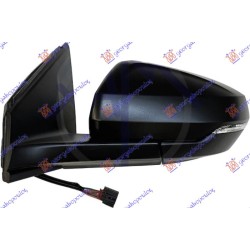 ΚΑΘΡΕΦΤΗΣ ΗΛΕΚΤΡΙΚΟΣ ΘΕΡΜΑΙΝΟΜΕΝΟΣ ΜΑΥΡΟΣ (ΜΕ ΦΛΑΣ) (6 PIN) (ASPHERICAL GLASS) - Αριστερά