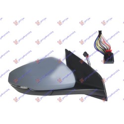 ΚΑΘΡΕΦΤΗΣ ΗΛΕΚΤΡΙΚΟΣ ΘΕΡΜΑΙΝΟΜΕΝΟΣ ΗΛΕΚΤΡΙΚΑ ΑΝΑΚΛΙΝΟΜΕΝΟΣ ΒΑΦΟΜΕΝΟΣ ΜΕ ΜΝΗΜΗ (ΜΕ ΦΛΑΣ) 12 PIN (CONVEX GLASS) - Δεξιά