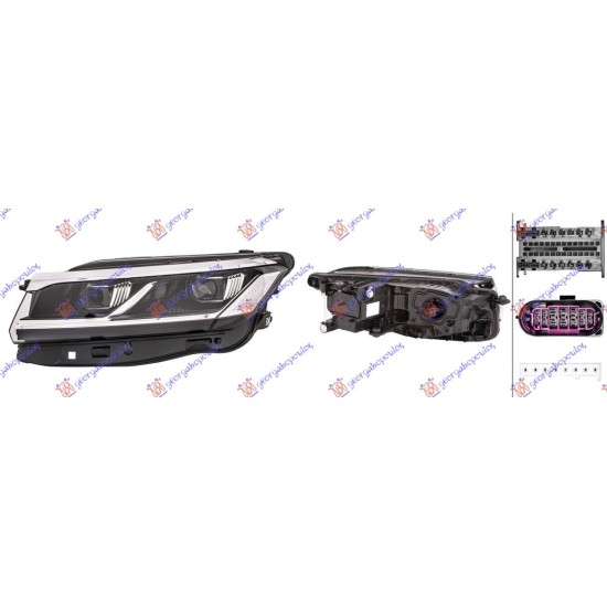 ΦΑΝΟΣ ΕΜΠΡΟΣ FULL LED (HELLA) - Αριστερά